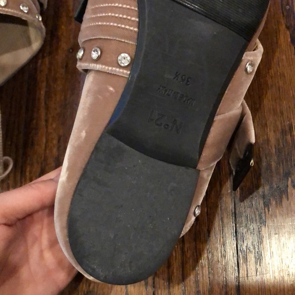 *Like New* N21 Velvet Ballet Flats - Picture 13 of 13